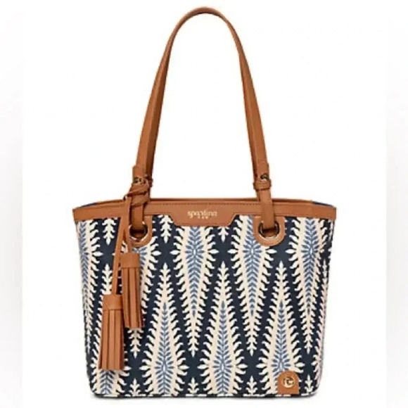 Nwot Spartina 449 Lighthouse Island Tote Bag - Picture 1 of 9